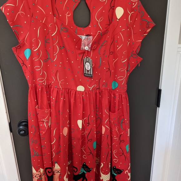 Modcloth Dresses & Skirts - NWT Kitty Party Dress! Rare in 4x!!!